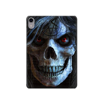 W2585 Evil Death Skull Pentagram Tablet Case Cover Custodia per iPad mini 6 7, iPad mini (2021,2024)