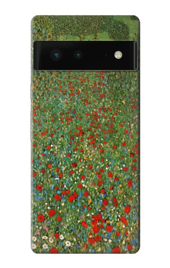 W2872 Gustav Klimt Poppy Field Case Cover Custodia e Flip Case per Google Pixel 6 W2872 Gustav Klimt Poppy Field Case Cover Custodia e Flip Case per Google Pixel 6