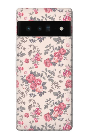 W3095 Vintage Rose Pattern Case Cover Custodia e Flip Case per Google Pixel 6 Pro W3095 Vintage Rose Pattern Case Cover Custodia e Flip Case per Google Pixel 6 Pro