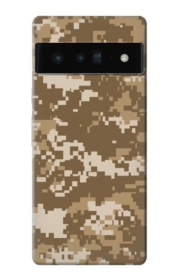 W3294 Army Desert Tan Coyote Camo Camouflage Case Cover Custodia e Flip Case per Google Pixel 6 Pro
