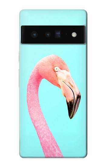 W3708 Pink Flamingo Case Cover Custodia e Flip Case per Google Pixel 6 Pro