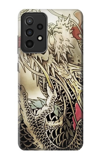 W0122 Yakuza Tattoo Case Cover Custodia e Flip Case per Samsung Galaxy A52s 5G