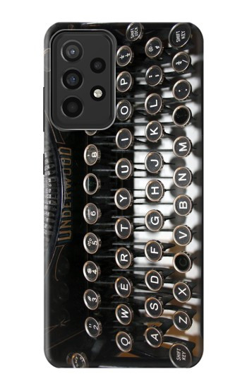 W0620 Typewriter Case Cover Custodia e Flip Case per Samsung Galaxy A52s 5G