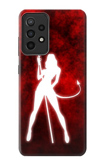 W2455 Sexy Devil Girl Case Cover Custodia e Flip Case per Samsung Galaxy A52s 5G