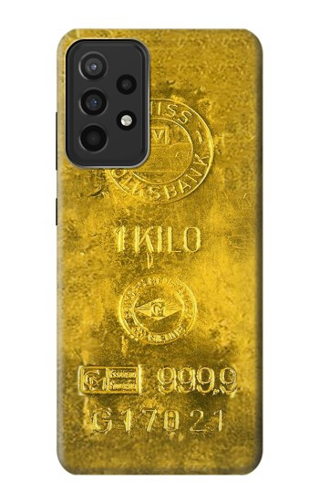 W2618 One Kilo Gold Bar Case Cover Custodia e Flip Case per Samsung Galaxy A52s 5G