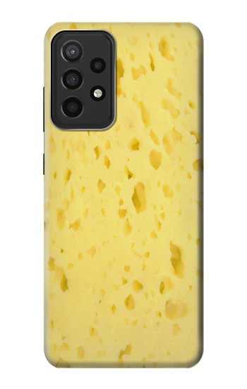 W2913 Cheese Texture Case Cover Custodia e Flip Case per Samsung Galaxy A52s 5G