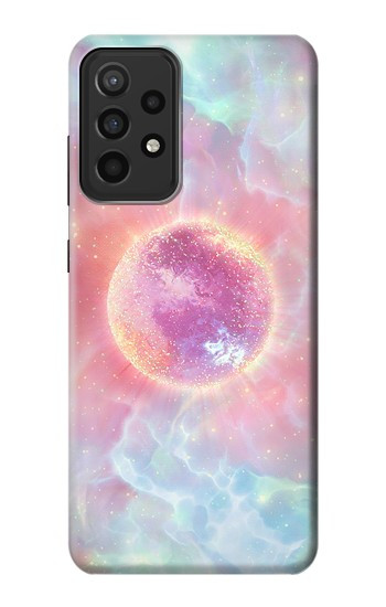 W3709 Pink Galaxy Case Cover Custodia e Flip Case per Samsung Galaxy A52s 5G