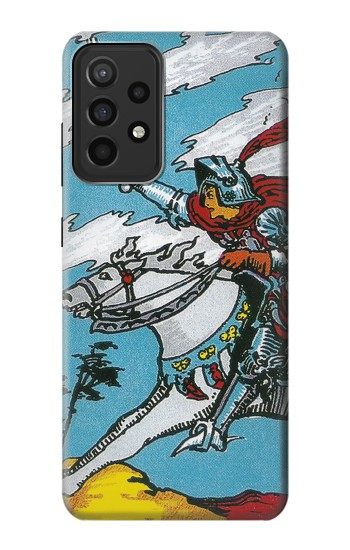 W3731 Tarot Card Knight of Swords Case Cover Custodia e Flip Case per Samsung Galaxy A52s 5G