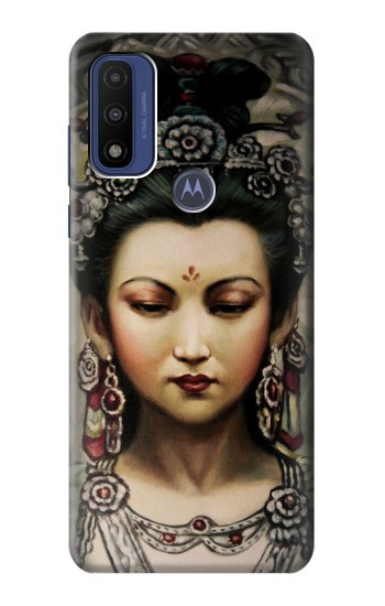 W0681 Guan Yin Case Cover Custodia e Flip Case per Motorola G Pure