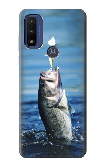 W1594 Bass Fishing Case Cover Custodia e Flip Case per Motorola G Pure