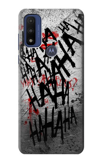 W3073 Joker Hahaha Blood Splash Case Cover Custodia e Flip Case per Motorola G Pure