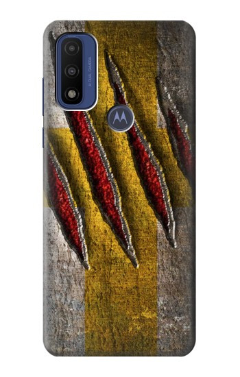 W3603 Wolverine Claw Slash Case Cover Custodia e Flip Case per Motorola G Pure