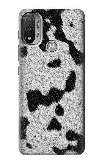 W2170 Cow Fur Texture Graphic Printed Case Cover Custodia e Flip Case per Motorola Moto E20,E30,E40
