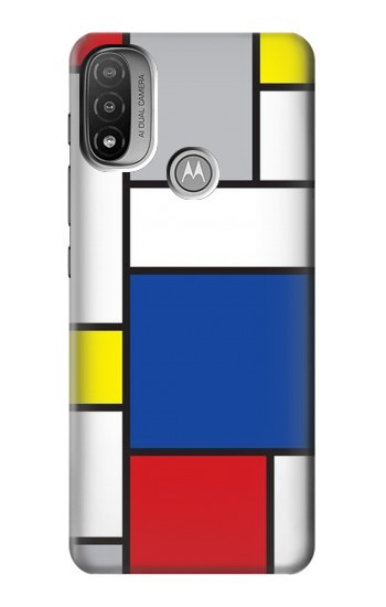W3536 Modern Art Case Cover Custodia e Flip Case per Motorola Moto E20,E30,E40