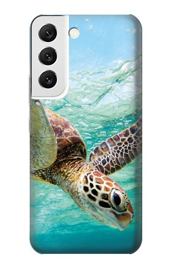 W1377 Ocean Sea Turtle Case Cover Custodia e Flip Case per Samsung Galaxy S22