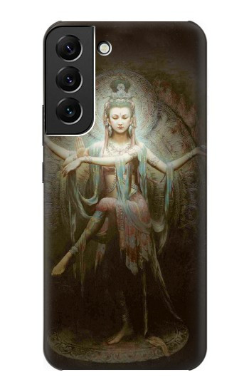 W0787 Guan Yin Case Cover Custodia e Flip Case per Samsung Galaxy S22 Plus