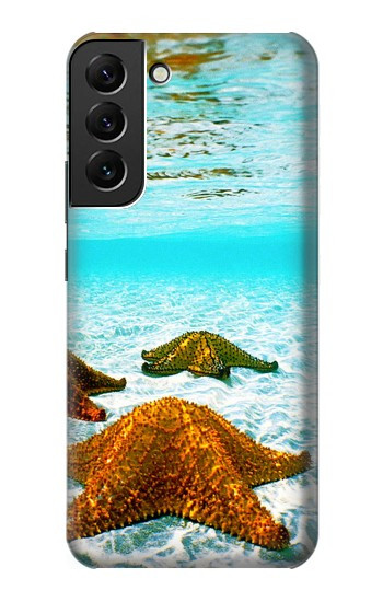 W1679 Starfish Sea Beach Case Cover Custodia e Flip Case per Samsung Galaxy S22 Plus