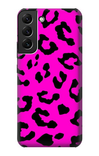 W1850 Pink Leopard Pattern Case Cover Custodia e Flip Case per Samsung Galaxy S22 Plus