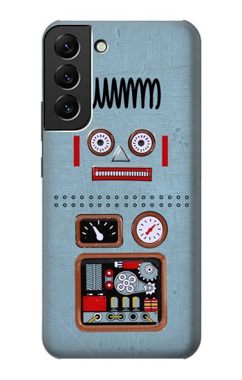 W3040 Retro Robot Toy Case Cover Custodia e Flip Case per Samsung Galaxy S22 Plus