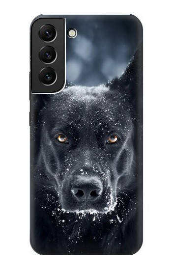 W3168 German Shepherd Black Dog Case Cover Custodia e Flip Case per Samsung Galaxy S22 Plus