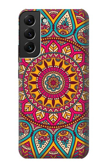 W3694 Hippie Art Pattern Case Cover Custodia e Flip Case per Samsung Galaxy S22 Plus