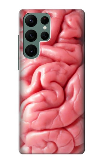 W0339 Brain Case Cover Custodia e Flip Case per Samsung Galaxy S22 Ultra