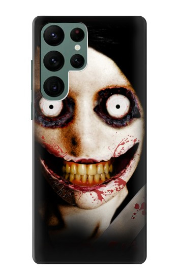 W1344 Jeff the Killer Case Cover Custodia e Flip Case per Samsung Galaxy S22 Ultra