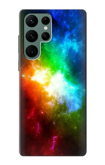 W2312 Colorful Rainbow Space Galaxy Case Cover Custodia e Flip Case per Samsung Galaxy S22 Ultra