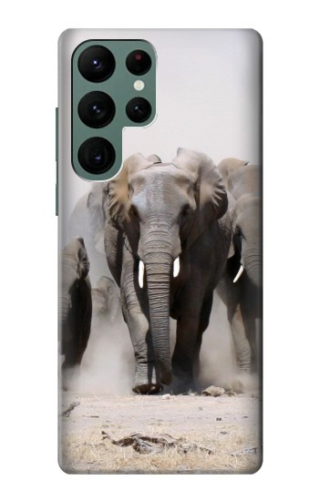 W3142 African Elephant Case Cover Custodia e Flip Case per Samsung Galaxy S22 Ultra W3142 African Elephant Case Cover Custodia e Flip Case per Samsung Galaxy S22 Ultra