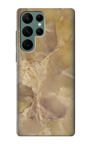 W3240 Yellow Marble Stone Case Cover Custodia e Flip Case per Samsung Galaxy S22 Ultra