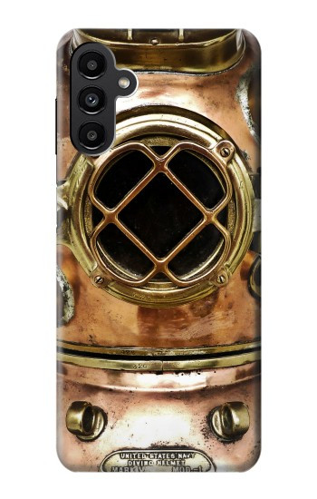 W2412 Vintage Deep Sea Diving Helmet Case Cover Custodia e Flip Case per Samsung Galaxy A13 5G