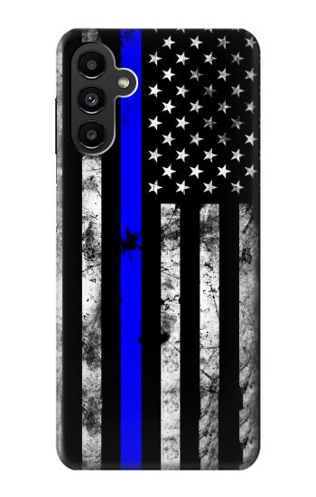 W3244 Thin Blue Line USA Case Cover Custodia e Flip Case per Samsung Galaxy A13 5G