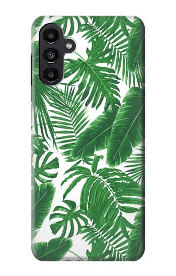 W3457 Paper Palm Monstera Case Cover Custodia e Flip Case per Samsung Galaxy A13 5G