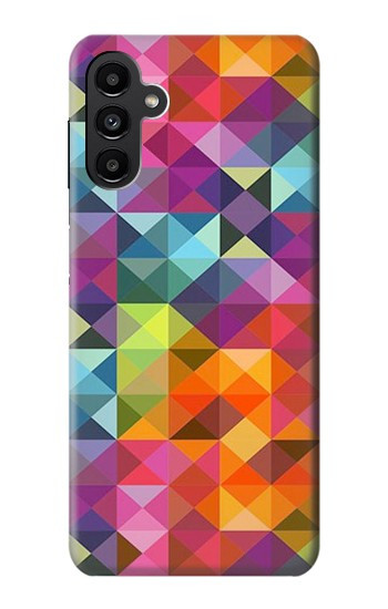 W3477 Abstract Diamond Pattern Case Cover Custodia e Flip Case per Samsung Galaxy A13 5G