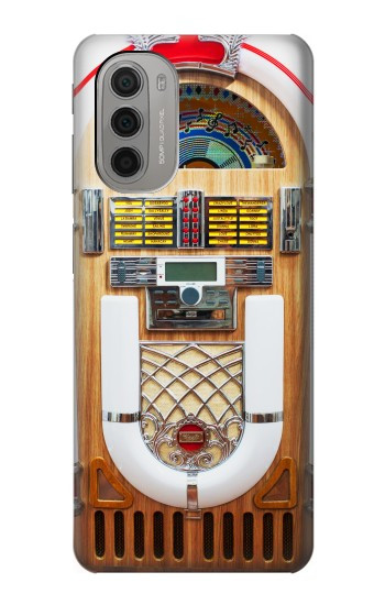W2853 Jukebox Music Playing Device Case Cover Custodia e Flip Case per Motorola Moto G51 5G