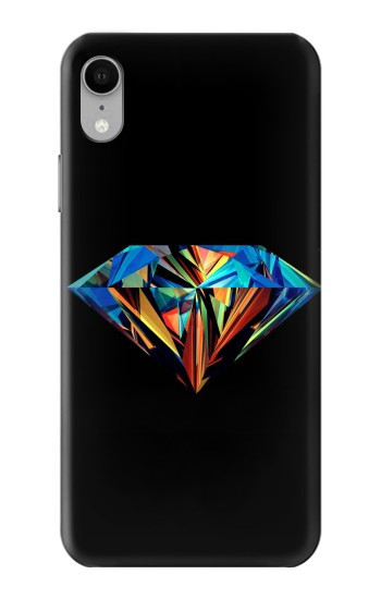 W3842 Abstract Colorful Diamond Case Cover Custodia e Flip Case per iPhone XR