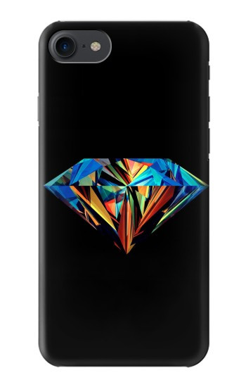 W3842 Abstract Colorful Diamond Case Cover Custodia e Flip Case per iPhone 7, iPhone 8, iPhone SE (2020) (2022)