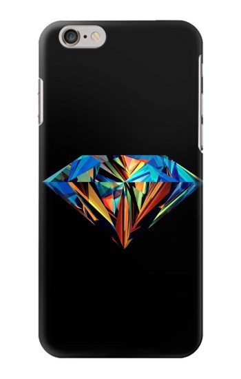 W3842 Abstract Colorful Diamond Case Cover Custodia e Flip Case per iPhone 6 Plus, iPhone 6s Plus
