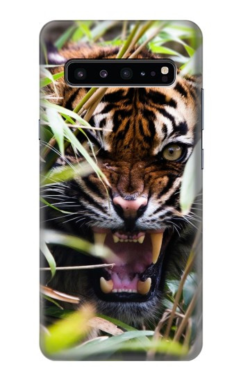 W3838 Barking Bengal Tiger Case Cover Custodia e Flip Case per Samsung Galaxy S10 5G