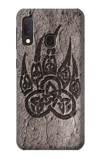 W3832 Viking Norse Bear Paw Berserkers Rock Case Cover Custodia e Flip Case per Samsung Galaxy A20e