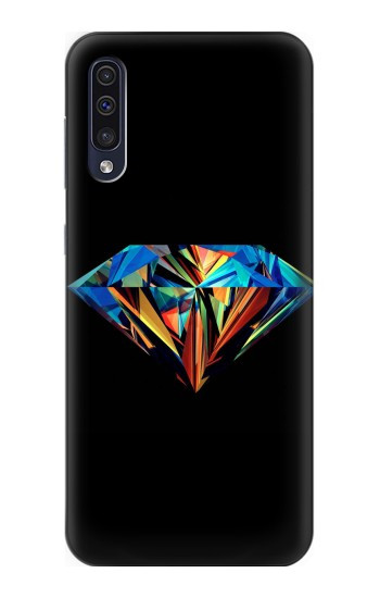W3842 Abstract Colorful Diamond Case Cover Custodia e Flip Case per Samsung Galaxy A70