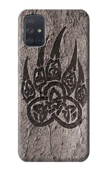 W3832 Viking Norse Bear Paw Berserkers Rock Case Cover Custodia e Flip Case per Samsung Galaxy A71 5G