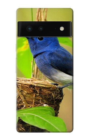 W3839 Bluebird of Happiness Blue Bird Case Cover Custodia e Flip Case per Google Pixel 6