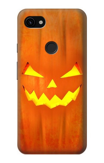 W3828 Pumpkin Halloween Case Cover Custodia e Flip Case per Google Pixel 3a XL