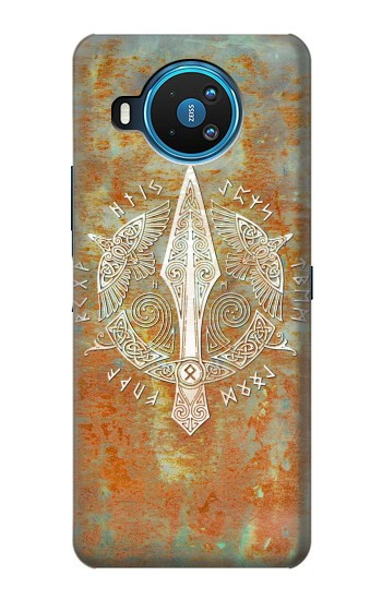 W3827 Gungnir Spear of Odin Norse Viking Symbol Case Cover Custodia e Flip Case per Nokia 8.3 5G W3827 Gungnir Spear of Odin Norse Viking Symbol Case Cover Custodia e Flip Case per Nokia 8.3 5G