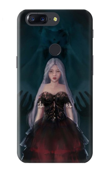 W3847 Lilith Devil Bride Gothic Girl Skull Grim Reaper Case Cover Custodia e Flip Case per OnePlus 5T