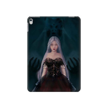 W3847 Lilith Devil Bride Gothic Girl Skull Grim Reaper Tablet Case Cover Custodia per iPad 9.7 (2017,2018), iPad 6, iPad 5