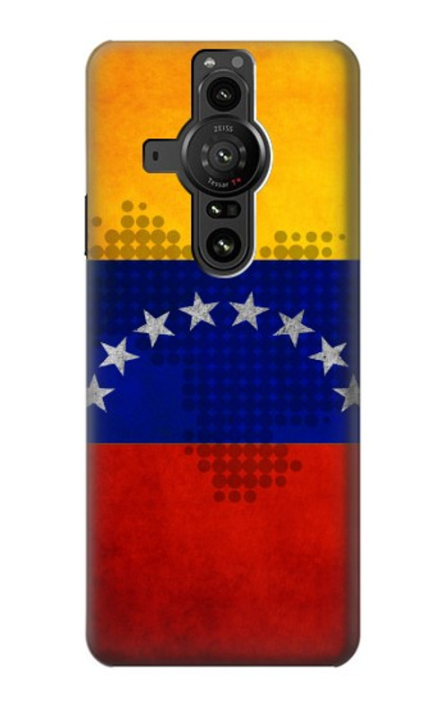 W2974 Venezuela Football Soccer Case Cover Custodia e Flip Case per Sony Xperia Pro-I
