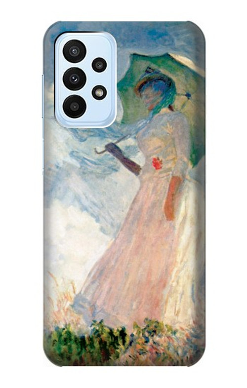 W0998 Claude Monet Woman with a Parasol Case Cover Custodia e Flip Case per Samsung Galaxy A23