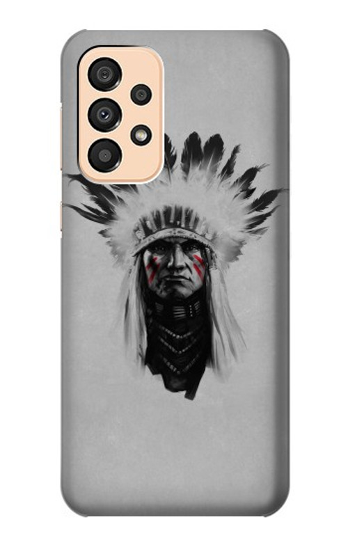 W0451 Indian Chief Case Cover Custodia e Flip Case per Samsung Galaxy A33 5G